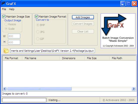 GraFX screenshot