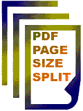 PDF Page Size Split Batch screenshot