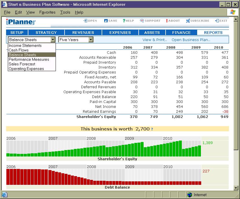 iPlanner.NET screenshot