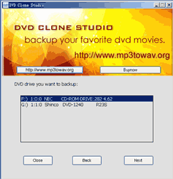 3X DVD Clone Studio screenshot